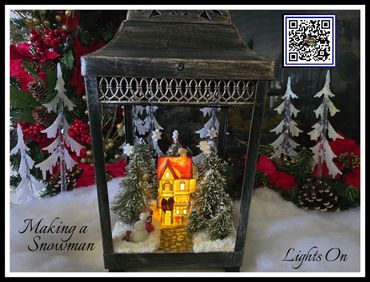 Making a Snowman - Lit Up