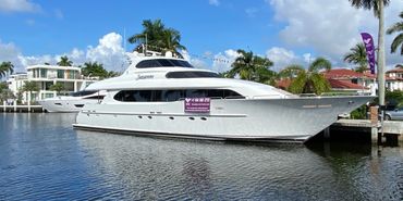 a white luxurious yacht