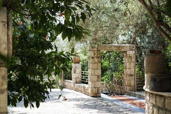 Modern site of Jacob's Well in John 4.