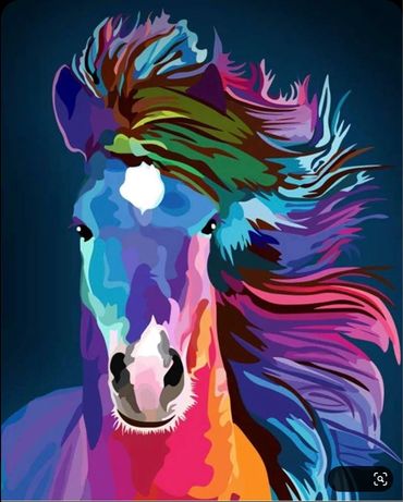 Colorful Horse