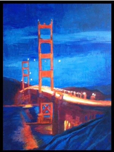 San Francisco in Blue