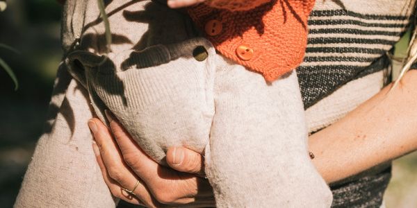 Upcycling Babykleidung aus Wolle, Windelfreikleidung