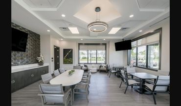 Caymas Sports Center lounge in Naples, FL