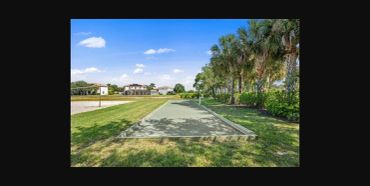 Bocce ball court at Coral Lakes, home to Sawgrass at Coral Lakes in Cape Coral, FL