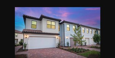 Townhome exterior at Sawgrass at Coral Lakes in Cape Coral, FL