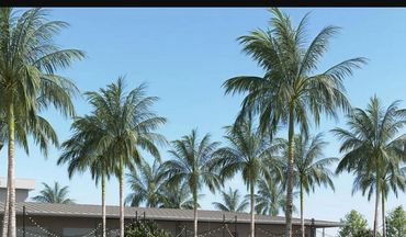 Resort-style pool and Brisa Grille at Vivid Shores in Bonita Springs, FL