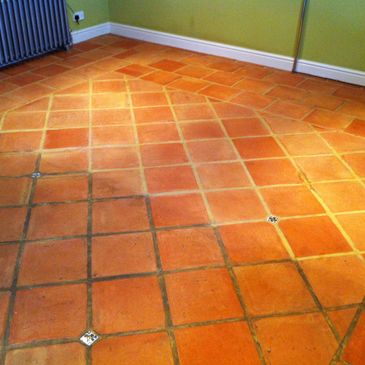 Terracotta Floor Restoration