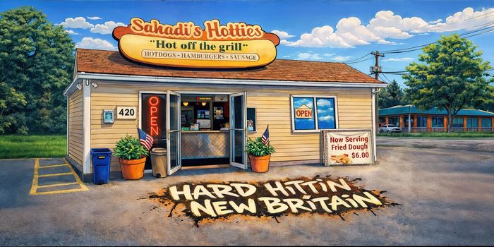 Illustration of Sahadi's Hotties Storefront