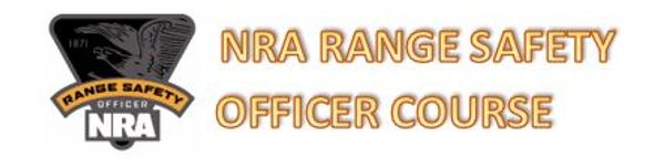 NRA Range Safety Officer Course- RSO Certification