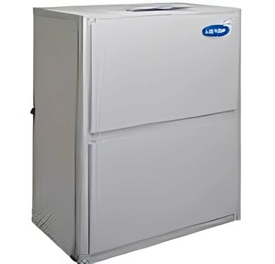 An indoor air handler or furnace unit.