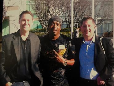 MC Hammer at Apple Headquarters