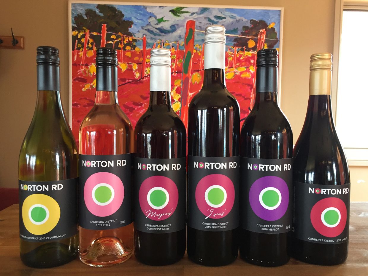 Norton Road Wines offer a range of cool climate small-batch wines.