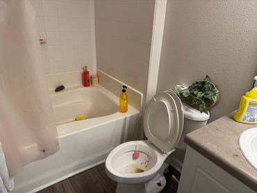 master suite before move out clean