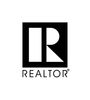 Black and white REALTOR logo with stylized 'R' inside a square.