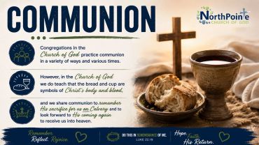 Church of God communion practices and symbolism explained.