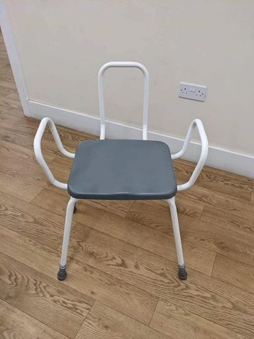 Shower seat £10 donation.