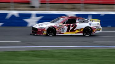 Brayton Laster at Charlotte sponsored by Auto Repair VIN Stickers