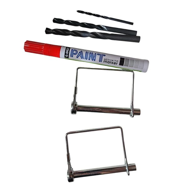 Packout handle mod kit to make removing and attaching the handle quick, easy, and heavy duty.