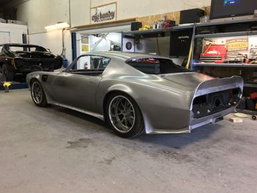 Simple and smooth. A killer 1973 Trans AM in the making
