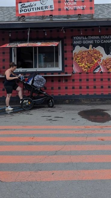 Vendor on the boardwalk