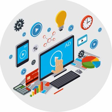 A featured image for PPC - Digital Marketing section on Techy Chen website.