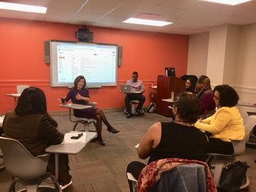NYS Governor Kathy Hochul visits the Candidate Training class at the Ruth Hassell-Thompson Institute