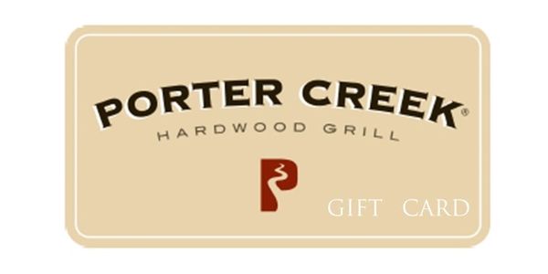 Porter Creek Hardwood Grill Restaurant: Gift Card