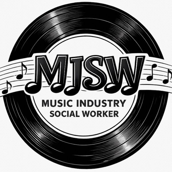 Logo for Music Industry Social Worker.