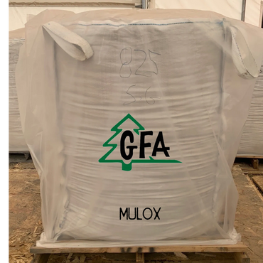 Granules de bois résineux wood pellets chauffage sac en vrac 1 tonne Mulox GFA La Sarre