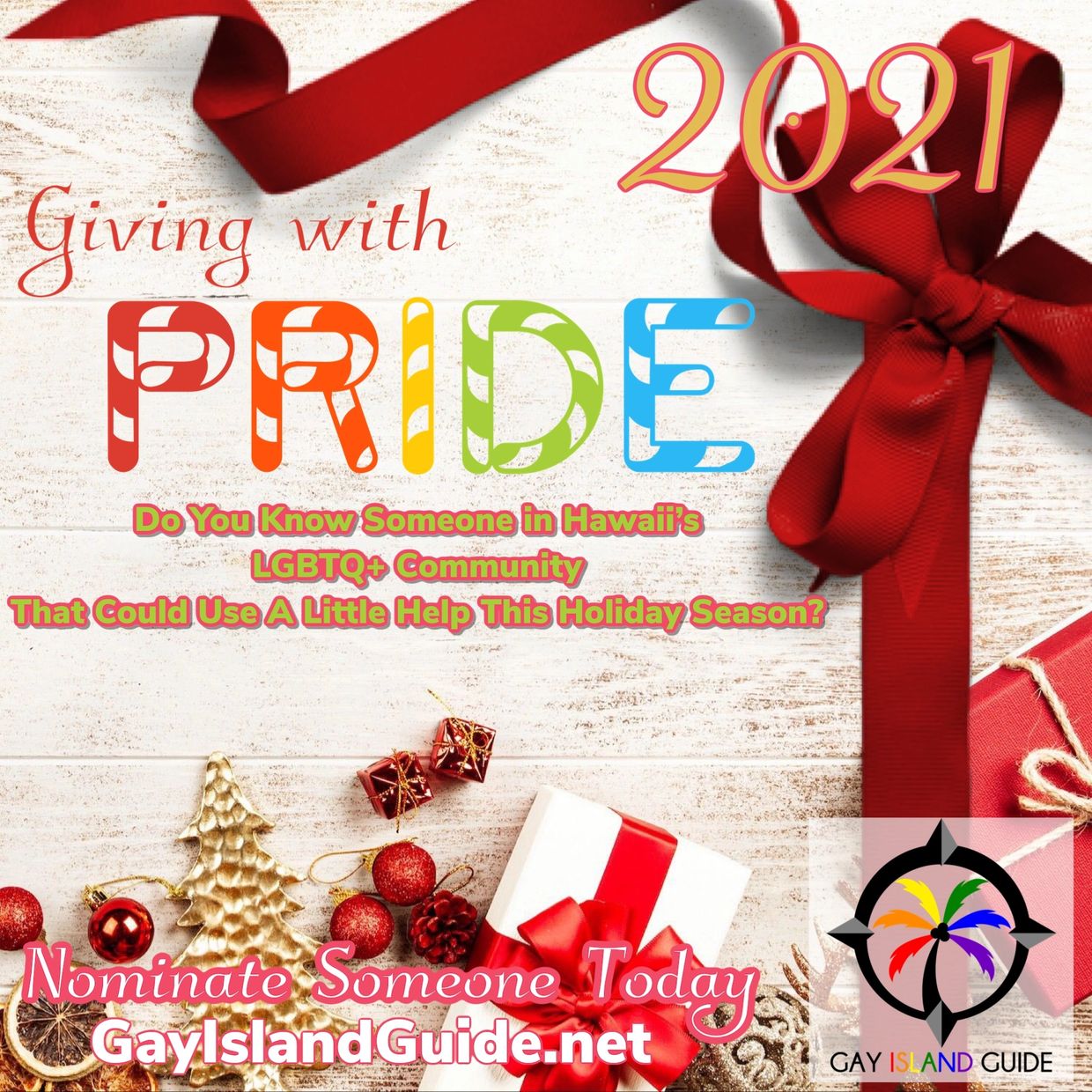 Giving With Pride, Adopt a Family, Season of Giving, Gay Hawaii, LGBTQ Hawaii, Charity, Gay Oahu