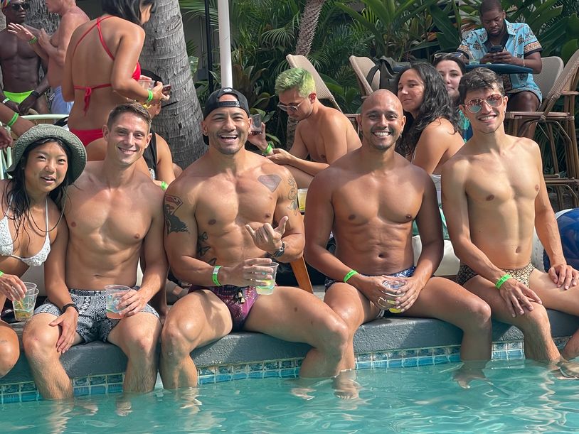 Gay Hawaii, Pool Party, Oasis Pool Party, Shine Pool Party, Best Waikiki Pool Party, LGBTQ, Oahu