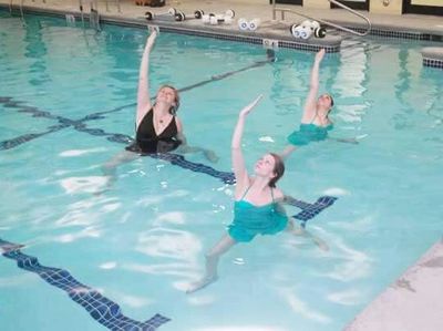 Aqua Yoga
Pool Fitness
Exercise 
Healthy Lifestyle
Allentown Jewish Community Center