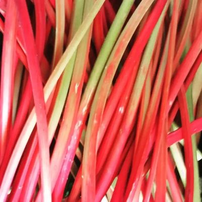 chopped rhubarb