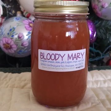 A jar of Mild Bloody Mary mix.