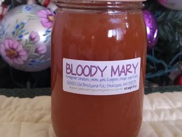 A jar of Medium Bloody Mary mix