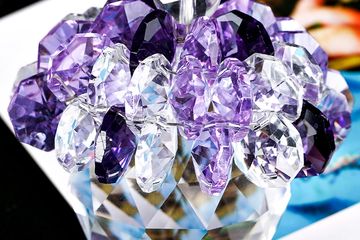 purple chandelier crystal prisms for chandeliers