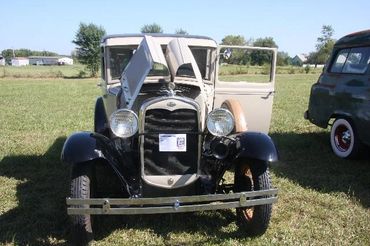 Antique Ford automobile