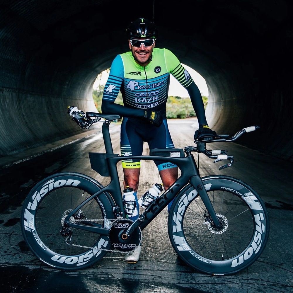 World famous triathlete Andy Potts