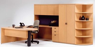 EZ PHZ Office Furniture Executive Wood and Laminate Desks