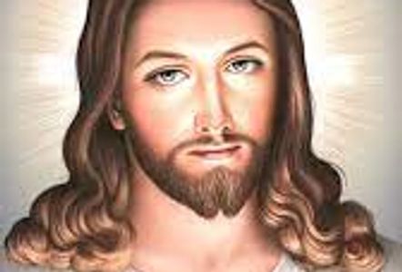 Artistic depiction of Jesus Christ with a glowing Sacred Heart.