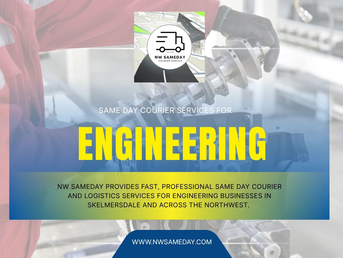 NW Sameday provides fast, professional same day courier and logistics services for Engineering