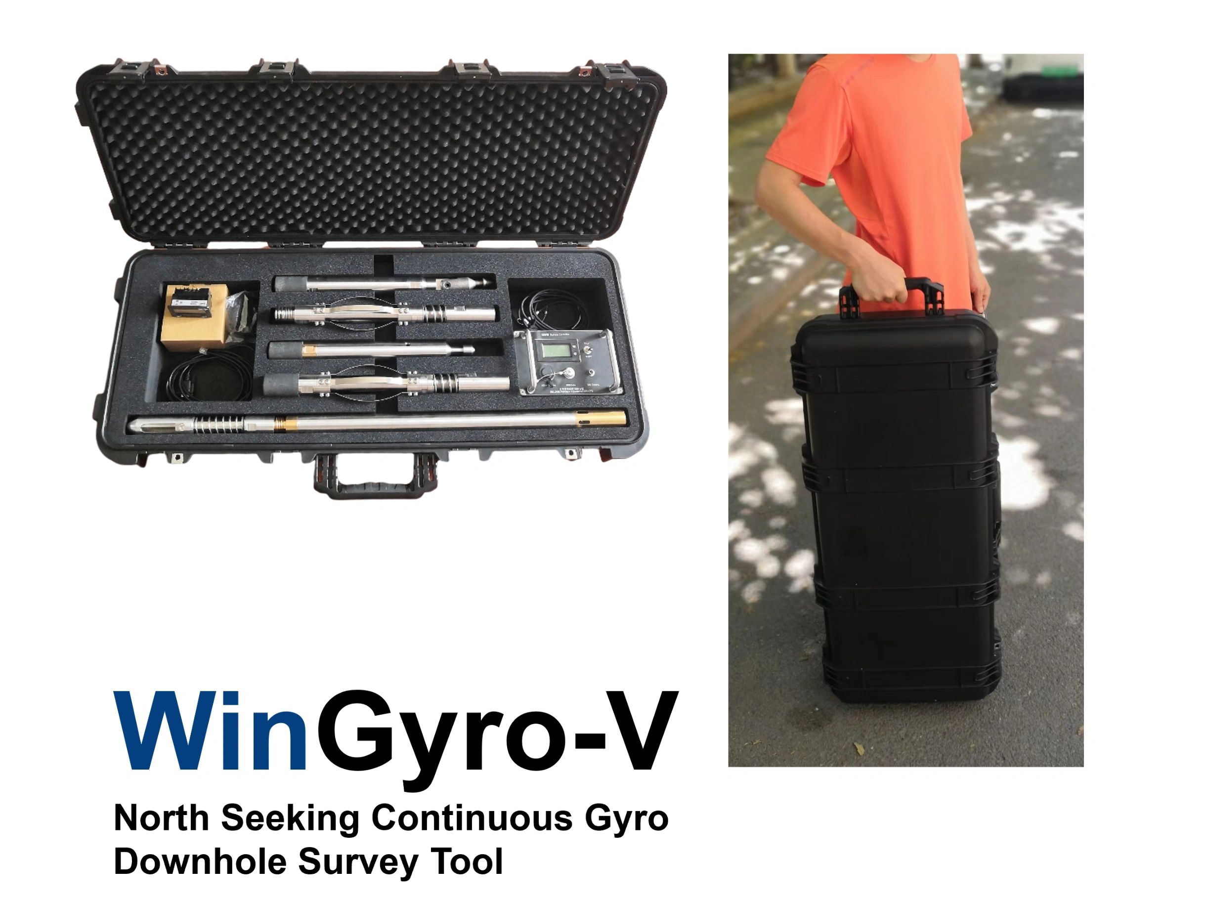 North Seeking Continuous Gyro 
Downhole Survey Tool