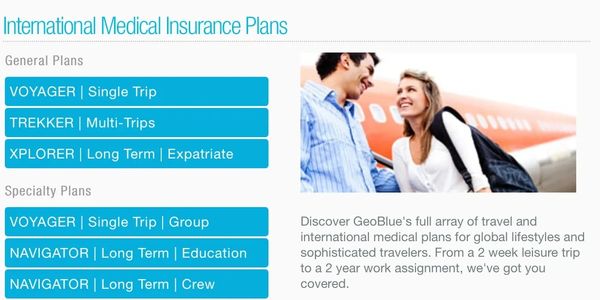 International Medical Insurance Plans with GeoBlue