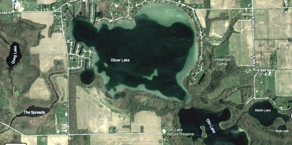 Link to Google Maps Oliver, Olin & Martin Lake Chain
