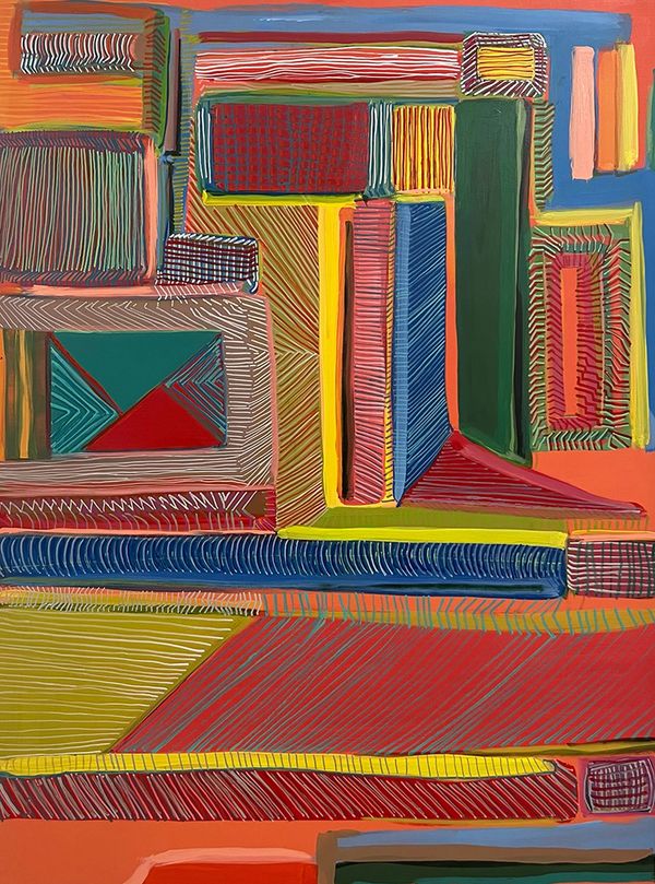 Acrylic and Ink Painting on Wood Panel
Available for Purchase