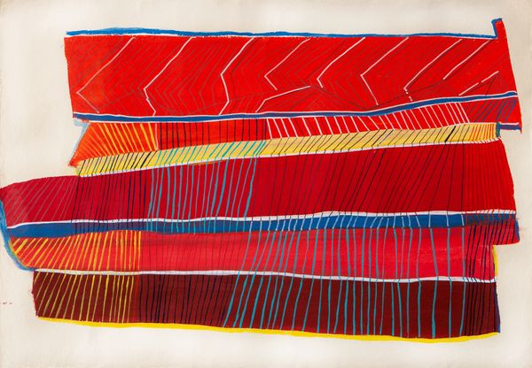 Acrylic and Ink on Paper