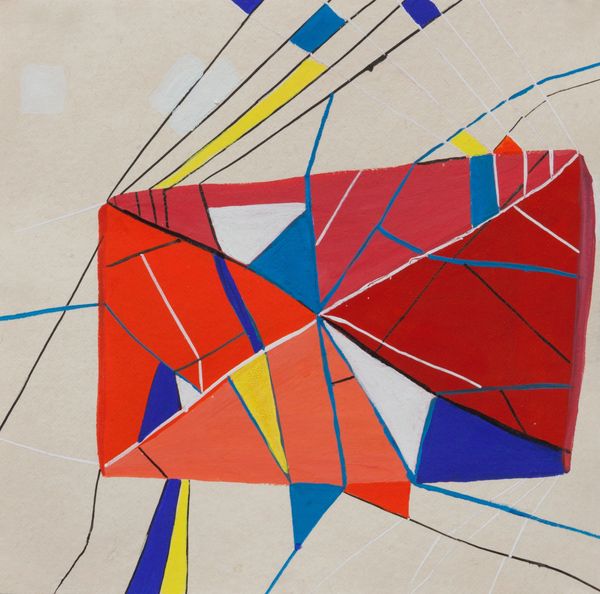 Acrylic and Ink on Paper