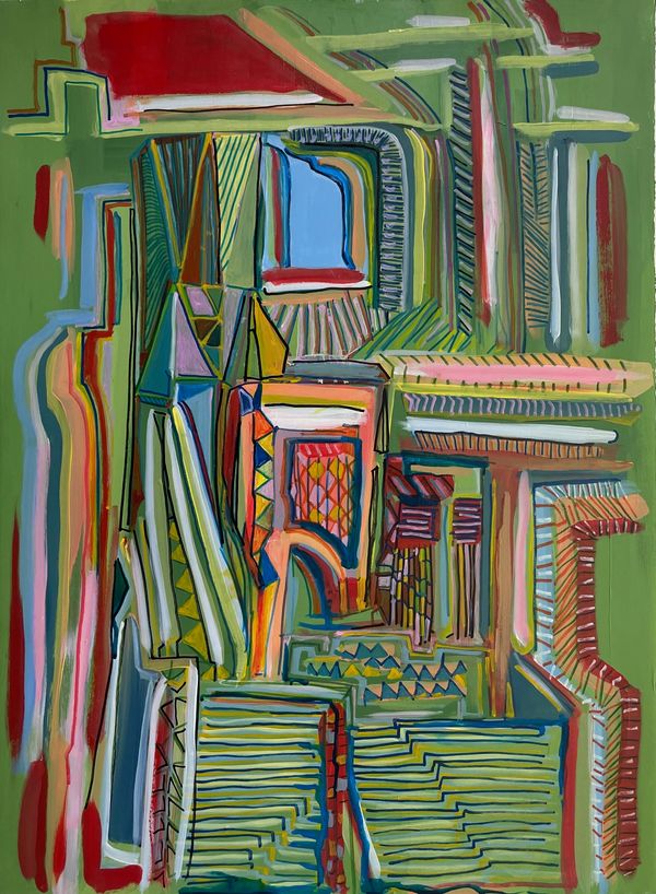 Acrylic and Ink on Paper
Available for Purchase