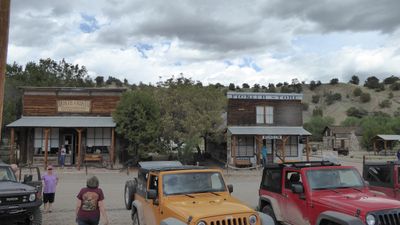 The old mining town of Chloride, NM