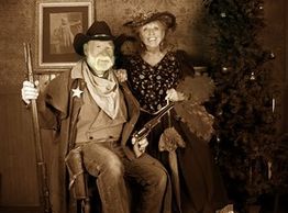 Pistols and Petticoats Vintage portrait photos